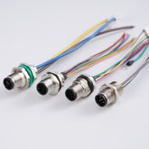 M12 C-code panel mount