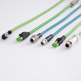 Ethernet 48p type, PUR, 8-core, shielded, Cat6a, Prefabricated Cable with Connector