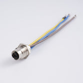 M12 S-code panel mount