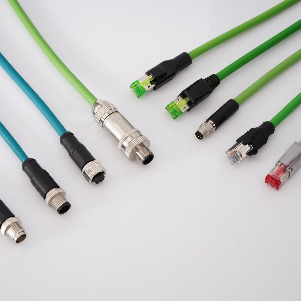PROFINET Type 45B, PVC, 4-core, Shielded, Prefabricated Cable with Con ...