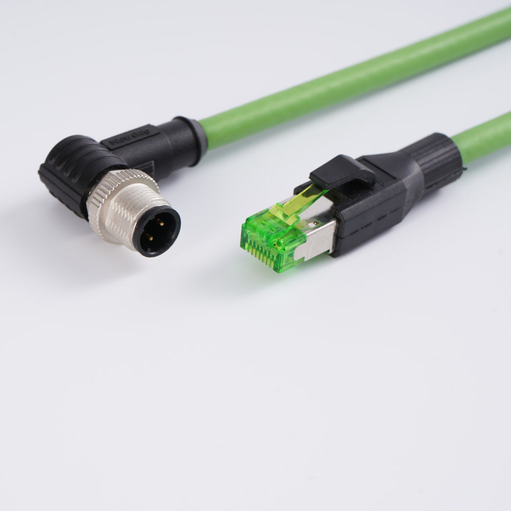 PROFINET Type 45B, PVC, 4-core, Shielded, Prefabricated Cable with Con ...
