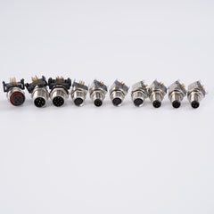 M12 B-code panel mount