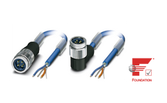 Fieldbus, prefabricated branch cable, foundation fieldbus, 7 _ 8“