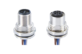 M12 S-code panel mount