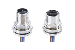 M12 S-code panel mount