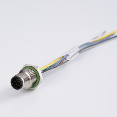 M12 K-code panel mount