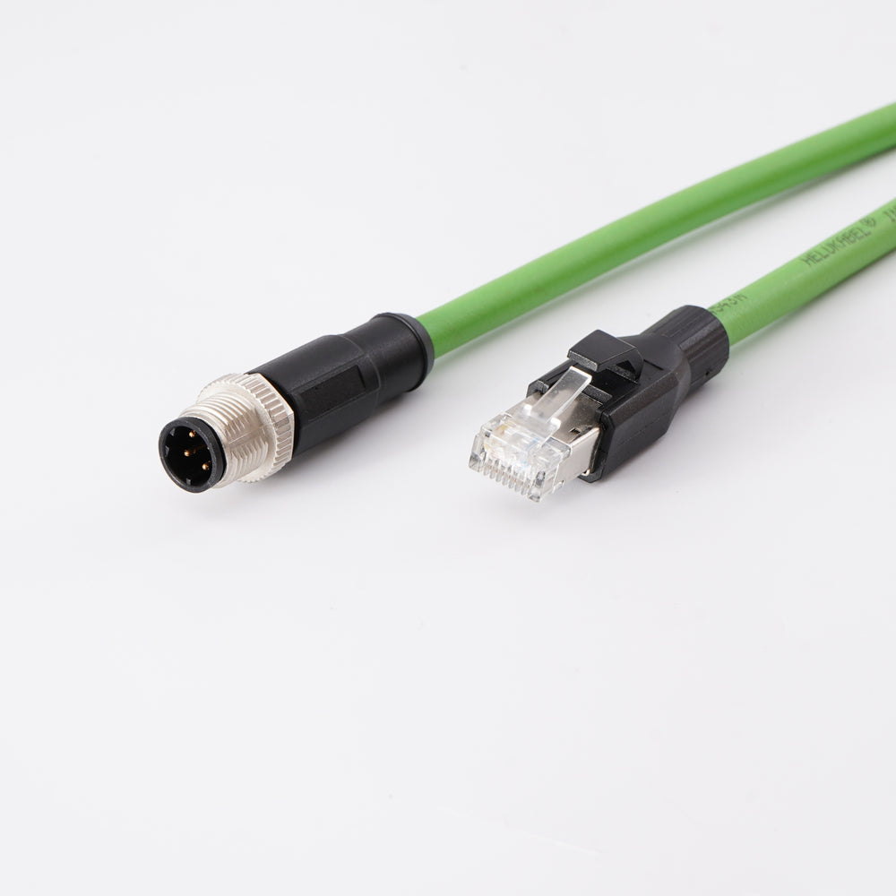 PROFINET Type 45B, PVC, 4-core, Shielded, Prefabricated Cable with Con ...
