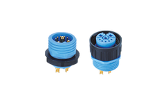 M20 round connector, panel type