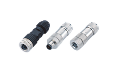 M8 round connector assembly