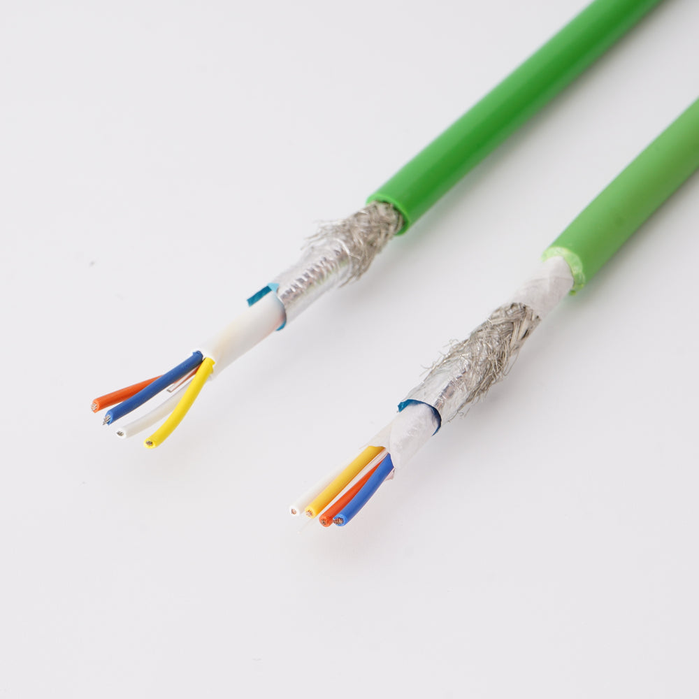 PROFINET Type 45B, PVC, 4-core, Shielded, Prefabricated Cable with Con ...