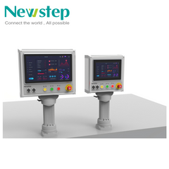 Column-type HMI operation station